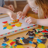 Wooden Magnetic Pattern Block Kit S6