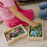 Wooden Magnets Bundle - Animals and Dinosaurs D0