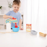 Wooden Make-a-Cake Mixer Set D6