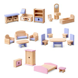Wooden Multi-Level Dollhouse A2