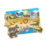 Wooden Peg Puzzle 4-Pack – Vehicles, Farm, Safari, Pets D0