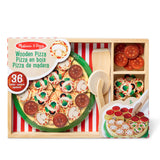 Wooden Pizza Party Play Set T2