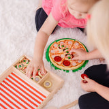 Wooden Pizza Party Play Set T2