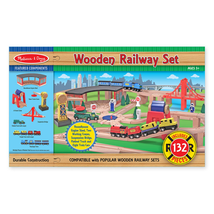 Wooden Railway Set Q4