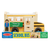 Wooden School Bus V4