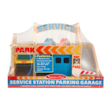Wooden Service Station Parking Garage O4