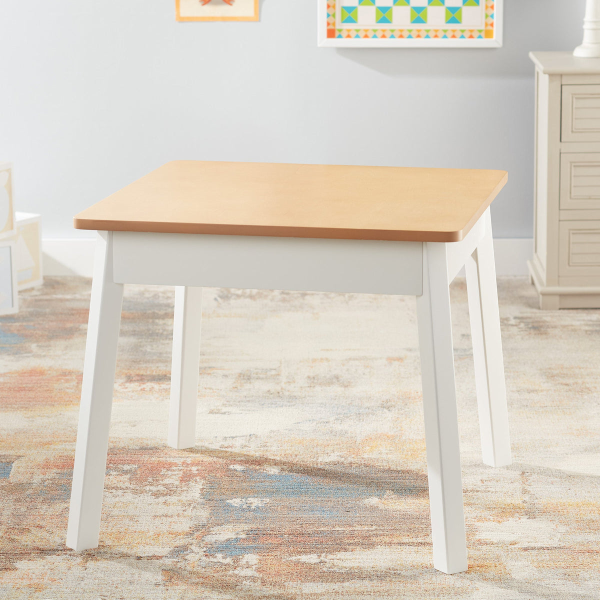 Wooden Square Table N6