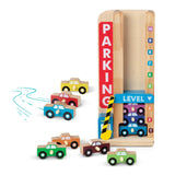 Wooden Stack & Count Parking Garage J7