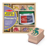 Wooden Stamp Set - Dinosaurs Q3