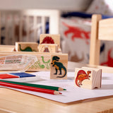 Wooden Stamp Set - Dinosaurs Q3