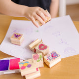 Wooden Stamp Set - Friendship S9