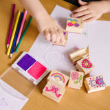 Wooden Stamp Set - Friendship S9