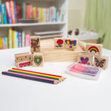 Wooden Stamp Set - Friendship S9