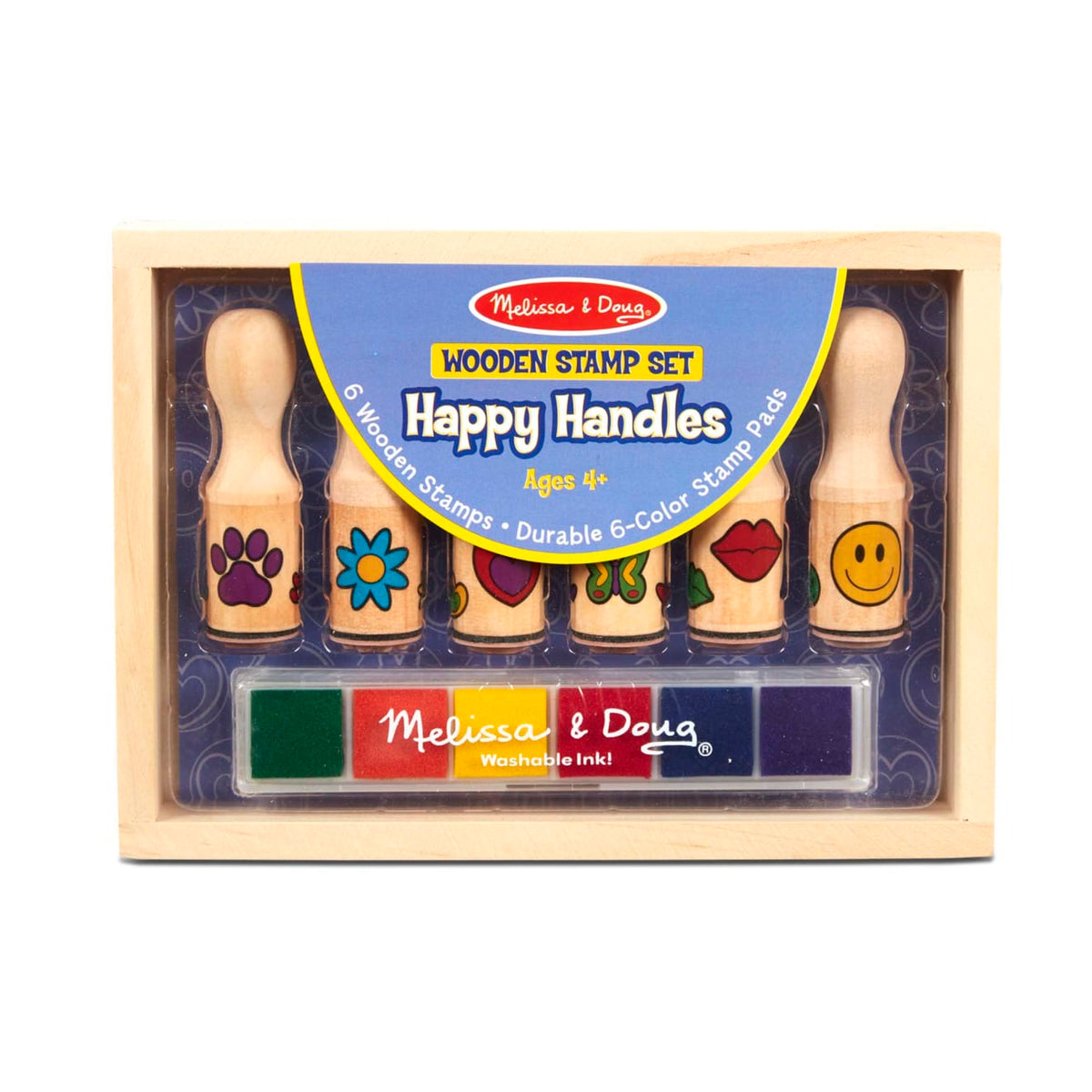 Wooden Stamp Set - Happy Handles R3