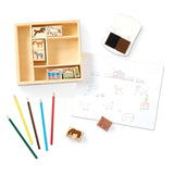 Wooden Stamp Set - Horses S8