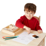 Wooden Stamp Set - Horses S8