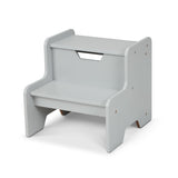 Wooden Step Stool – Gray N9