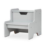 Wooden Step Stool – Gray N9