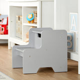Wooden Step Stool – Gray N9