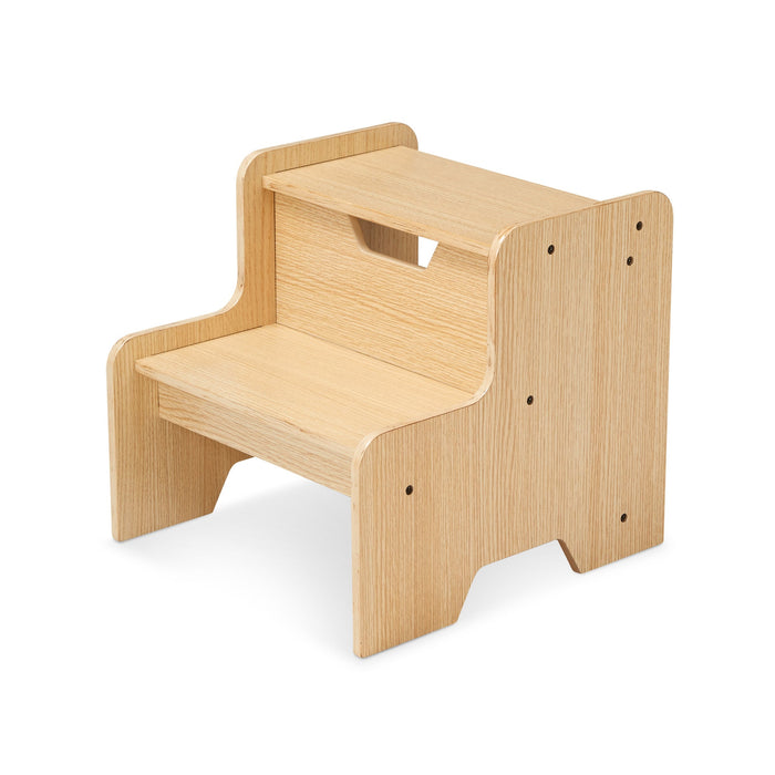 Wooden Step Stool - Natural J1