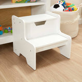 Wooden Step Stool - White I0