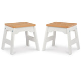 Wooden Stools – Set of 2 E3