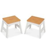 Wooden Stools – Set of 2 E3