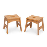 Wooden Stools – Set of 2 J4