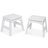 Wooden Stools – Set of 2 W9