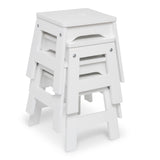 Wooden Stools – Set of 4 Q2