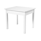 Wooden Table & Chairs - White N4