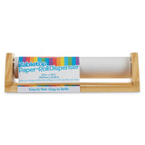 Wooden Tabletop Paper Roll Dispenser M7