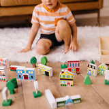 Wooden Town Play Set H2