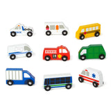 Wooden Town Vehicles Set N9