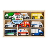 Wooden Town Vehicles Set N9