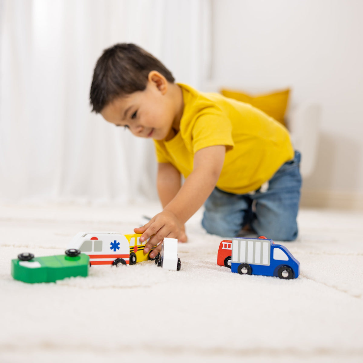 Wooden Town Vehicles Set N9