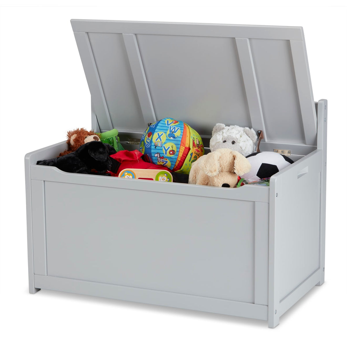 Wooden Toy Chest (Gray) S1
