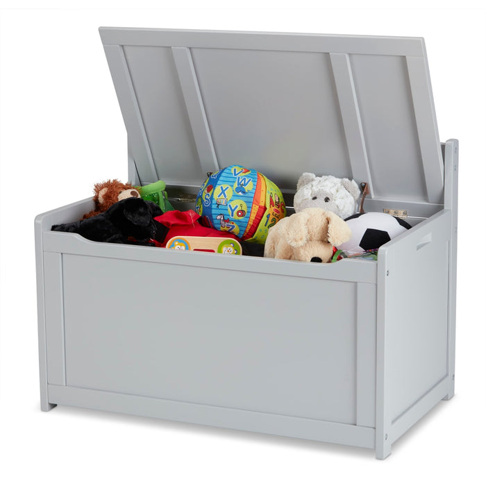 Wooden Toy Chest (Gray) S1