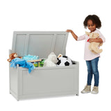 Wooden Toy Chest (Gray) S1