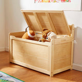 Wooden Toy Chest (Honey) I6