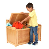 Wooden Toy Chest (Honey) U2