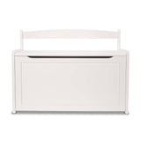 Wooden Toy Chest (White) J7