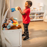 Wooden Toy Chest (White) J7