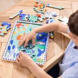 Wooden Underwater Gear Puzzle – 18 Pieces L8