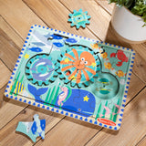 Wooden Underwater Gear Puzzle – 18 Pieces L8
