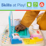 Wooden Work & Play Desktop Activity Board Z5
