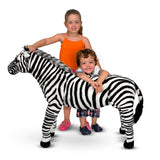 Zebra Lifelike Plush Stuffed Animal A9