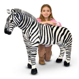 Zebra Lifelike Plush Stuffed Animal A9