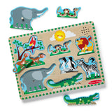Zoo Animals Sound Puzzle - 8 Pieces N0