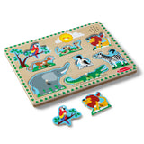 Zoo Animals Sound Puzzle - 8 Pieces N0